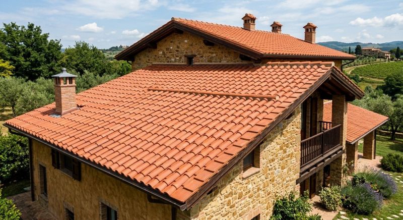 Clay Tile Roofing Installation in Alexandria, VA