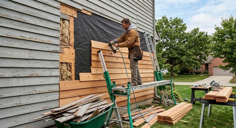 Wood Siding Replacement in Boston, MA